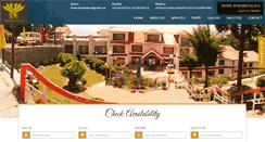 Desktop Screenshot of hotelsubashpalace.com